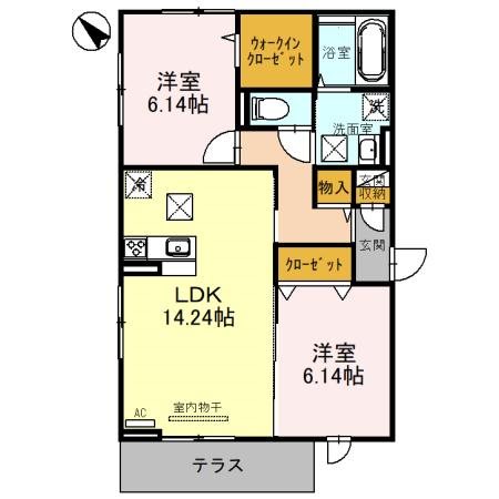 サニーコート 間取り図