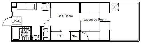 サンボー別府 間取り図