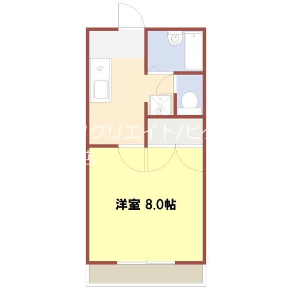 プティメゾンⅣ 間取り図
