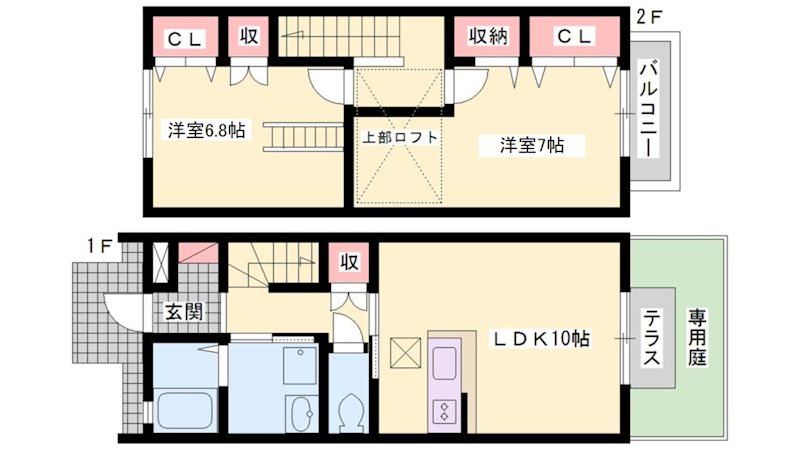 Comfort &amp;alpha; 間取り図