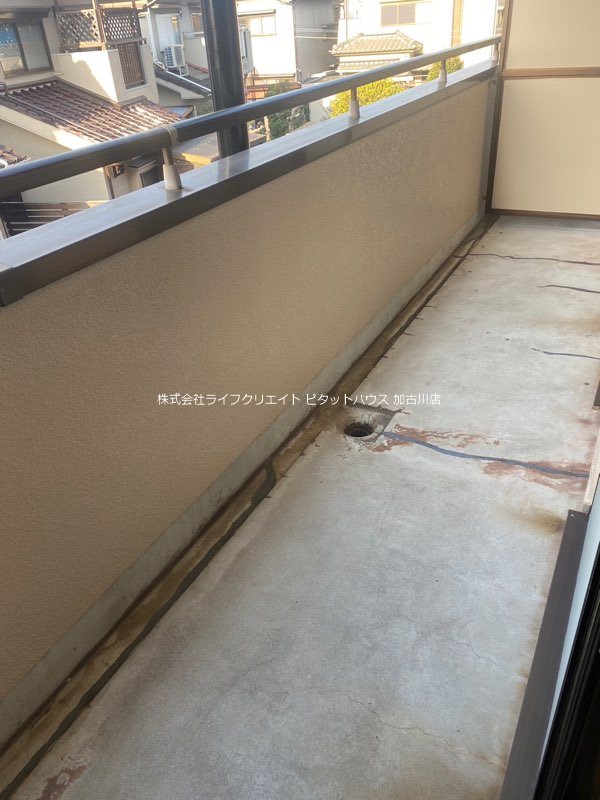 カーネ播磨町 ベランダ