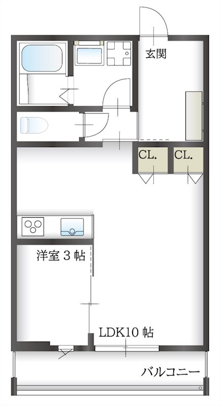 maison blanche（メゾン・ブラン） 間取り図