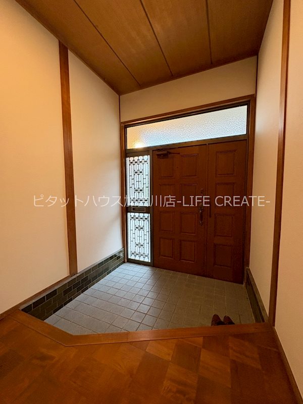 稲美町和田貸家 玄関