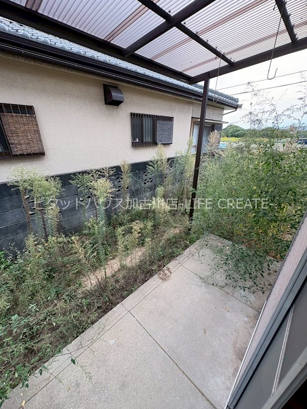 稲美町和田貸家 ベランダ