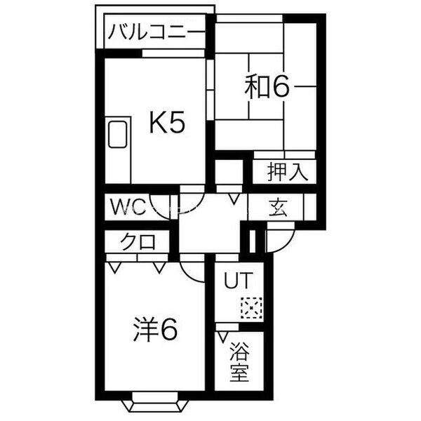 マノワールI 間取り図