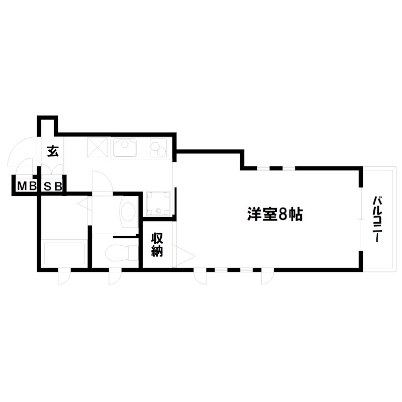amuse東加古川駅前 間取り図