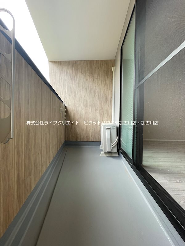 ブロンテ東加古川 ベランダ