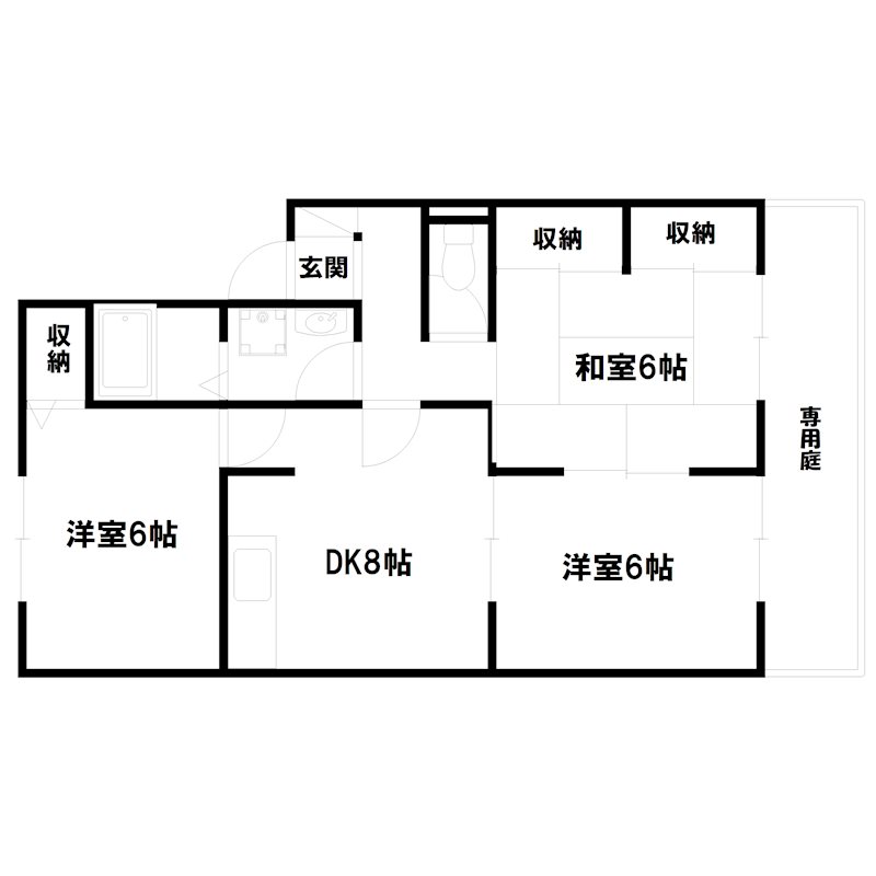 アミティやまと 間取り図