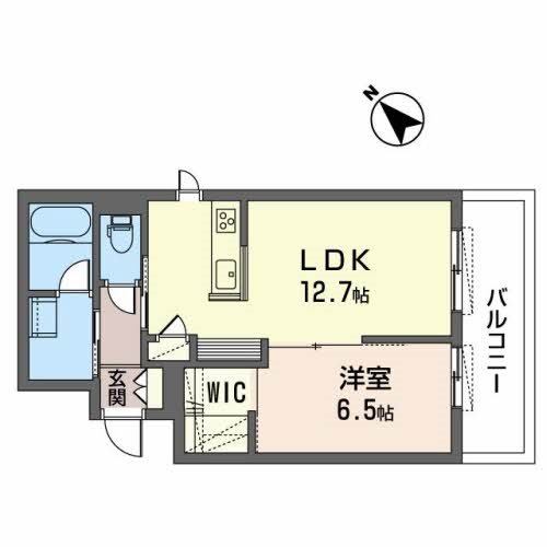 シャーメゾン・A-COOL 間取り図