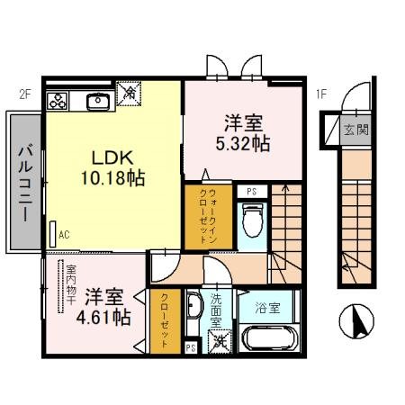 le　soleil 間取り図