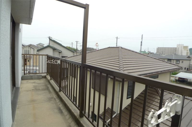 クレスト千秋 ベランダ