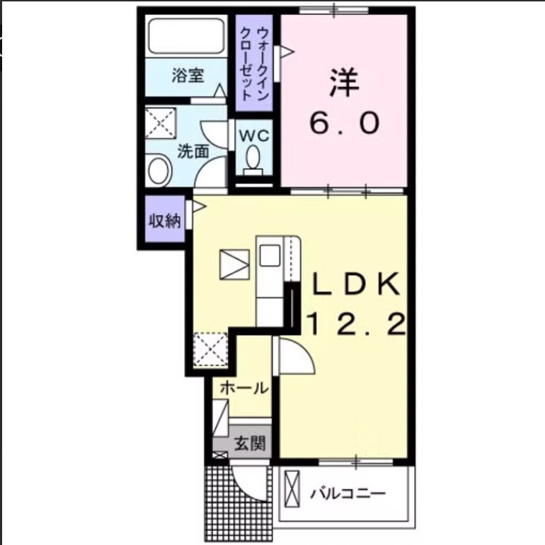 クリスタル・パレスⅡ 間取り図