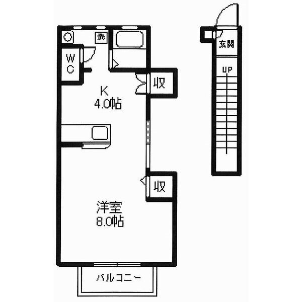サンフローラ池田 間取り図