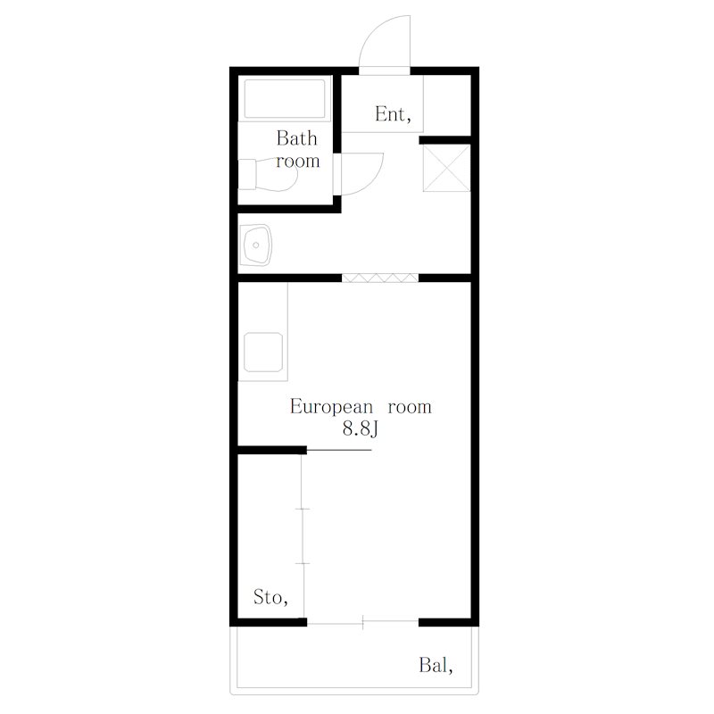 セレクトビルⅡ 間取り図