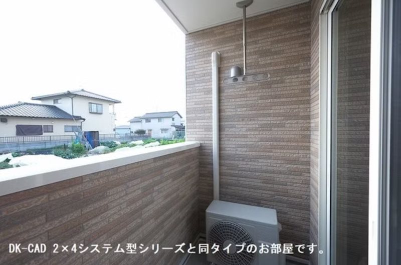 プレッソ　東加古川ⅢB ベランダ