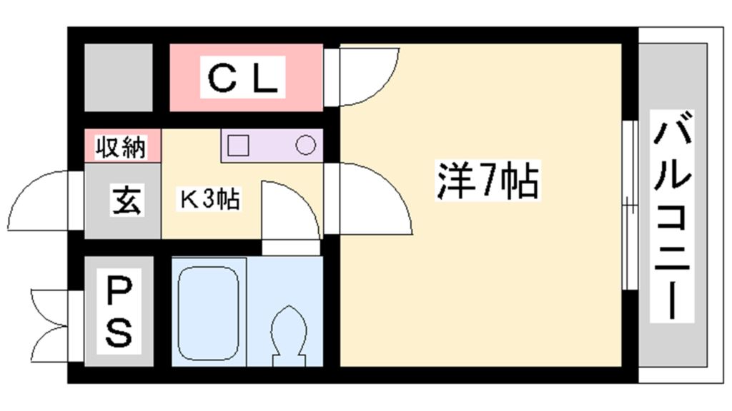 ホーユウコンフォルト宝殿 間取り図