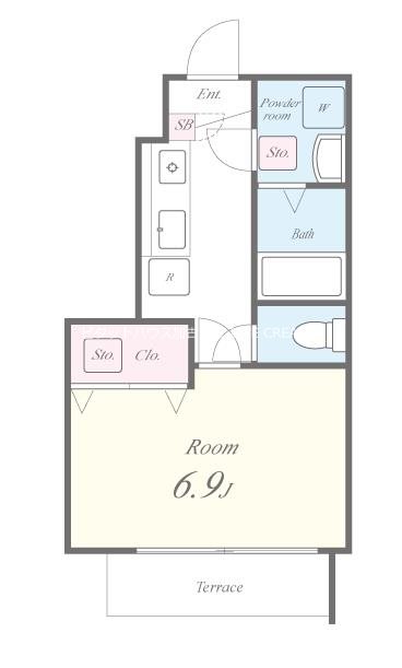 エバーソレーユ 間取り図