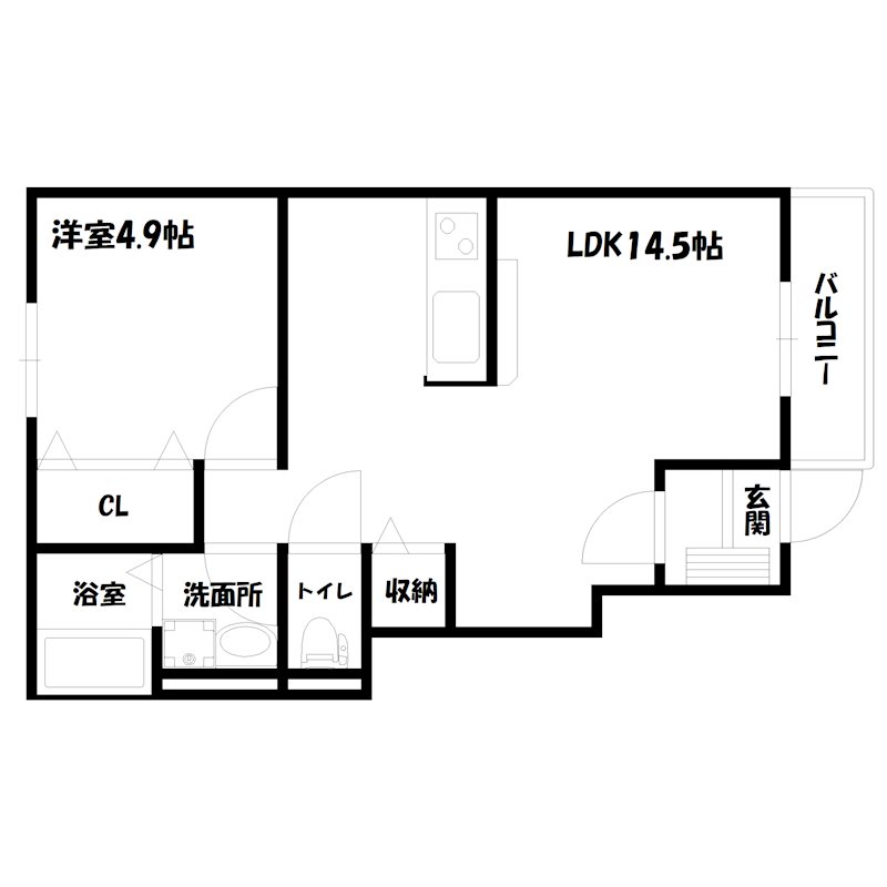 ハレワレア 間取り図