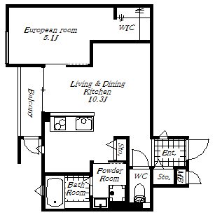 FORTRESS 間取り図