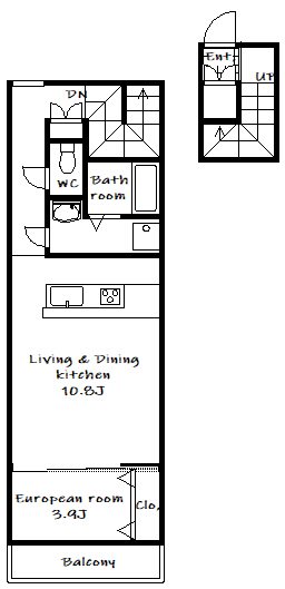 コティ加古川 間取り図