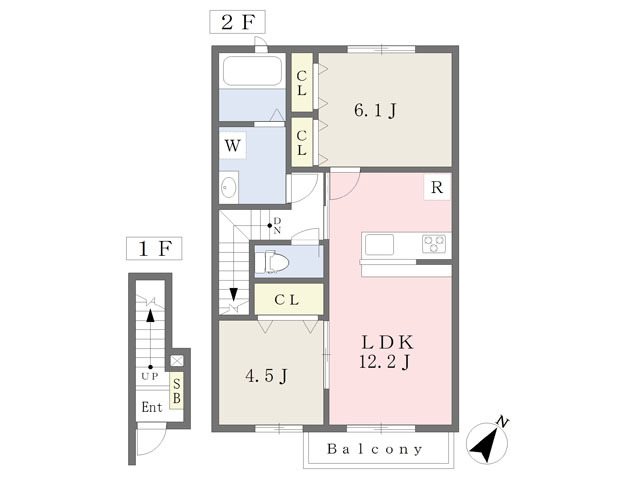 イル・ルオーゴ東加古川 間取り図