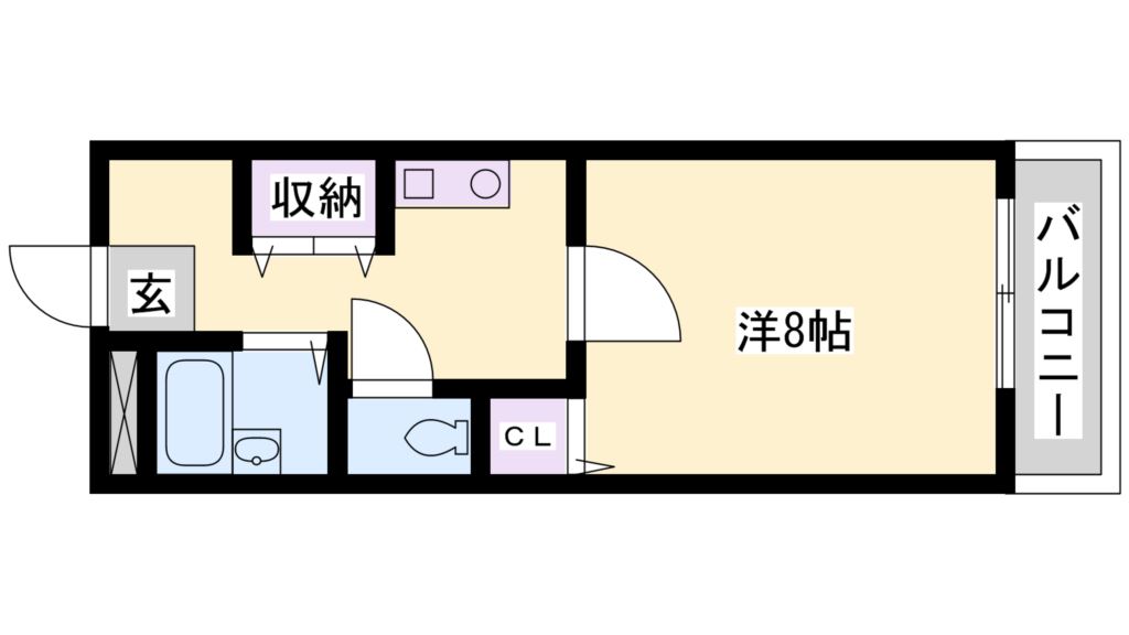 クラン東加古川 間取り図