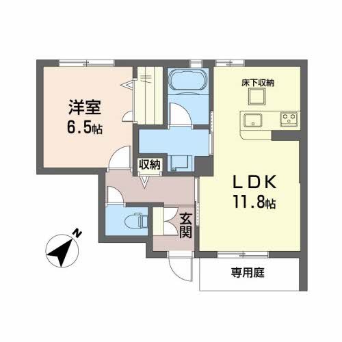 シャーメゾン　オリンピア 間取り図