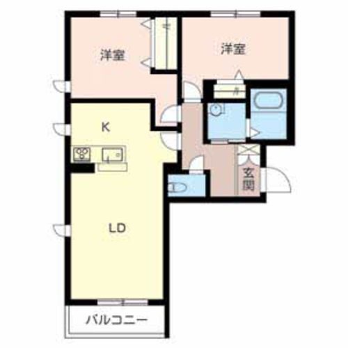 グランコート東加古川 間取り図