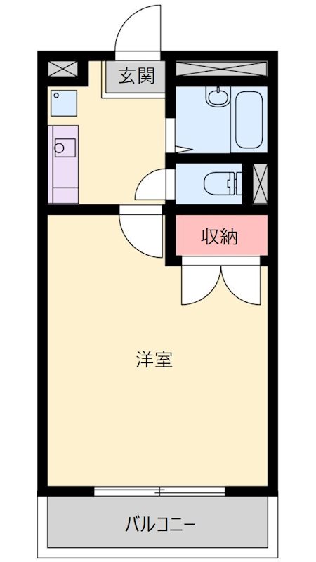 オネスティ 間取り図