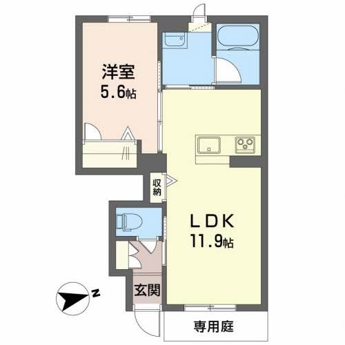 カーサ・アザレア 間取り図