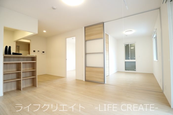 D-room天神　A棟 リビング
