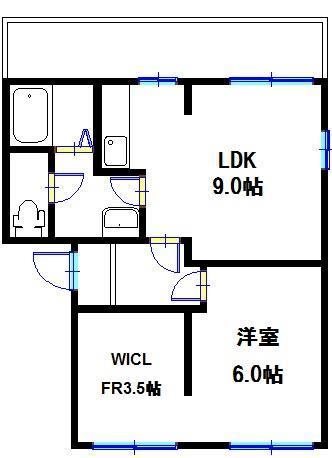 タウニィ・尾上 間取り図