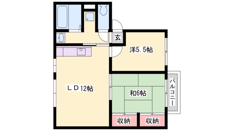 ショウナンＣ 間取り図