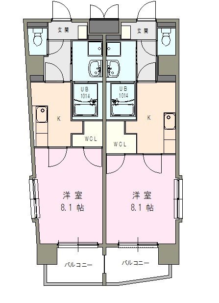 ESレジデンス 間取り図