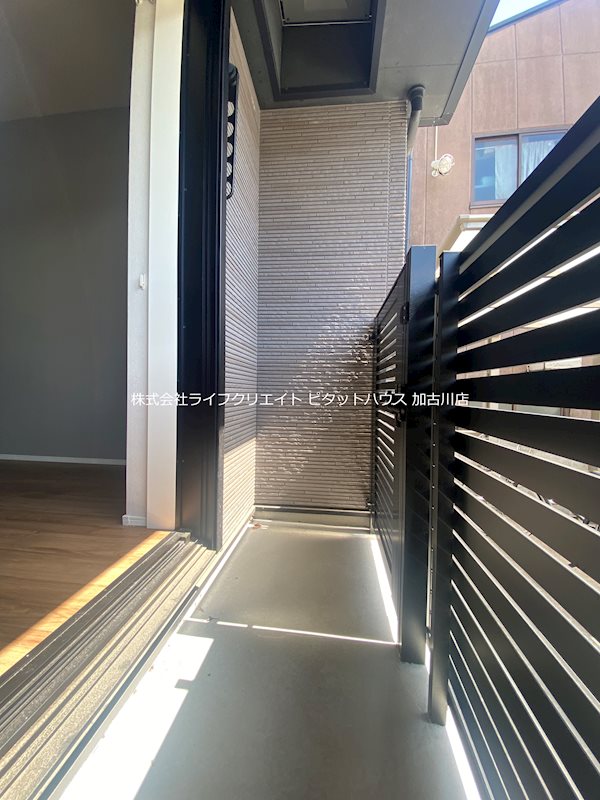 センチュリー粟津 ベランダ