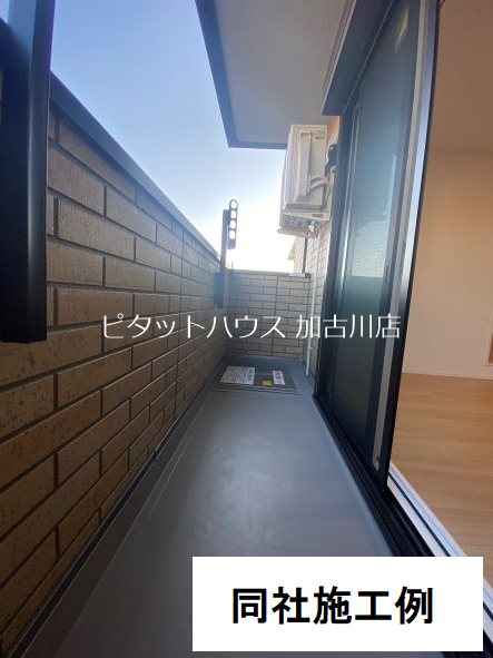 ドミールE ベランダ
