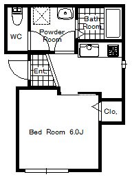 リープラス浜の宮 間取り図