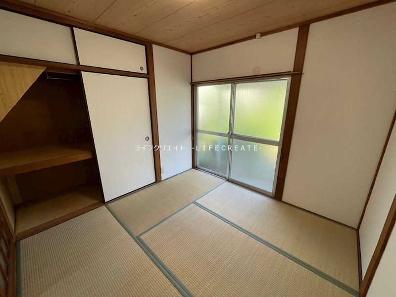 野口町二屋貸家 ベッドルーム