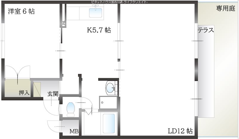 佐藤ハイツ 間取り図