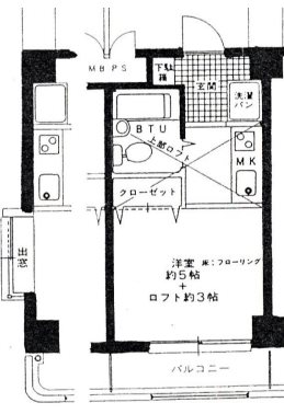 メゾン春Ⅲ番館 間取り図