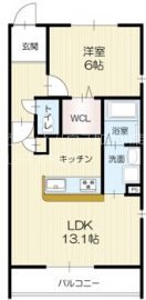 エレアージュ宝殿駅前Ⅱ 間取り図