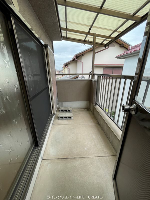 加古川町稲屋　戸建 ベランダ