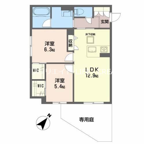 シャーメゾン　ノワールエブラン 間取り図