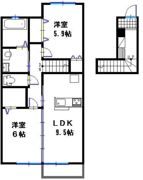 カーサフェリーチェ 間取り図