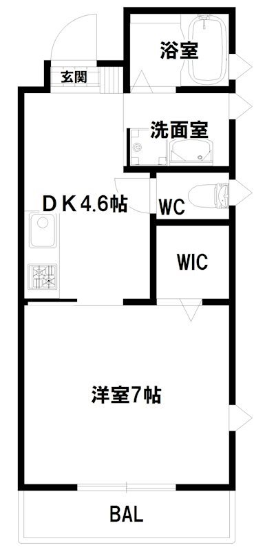 アンドローズ 間取り図
