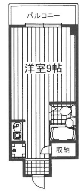 第15サンライズイトウ 間取り図