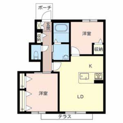 MAST COURT加古川南E 間取り図