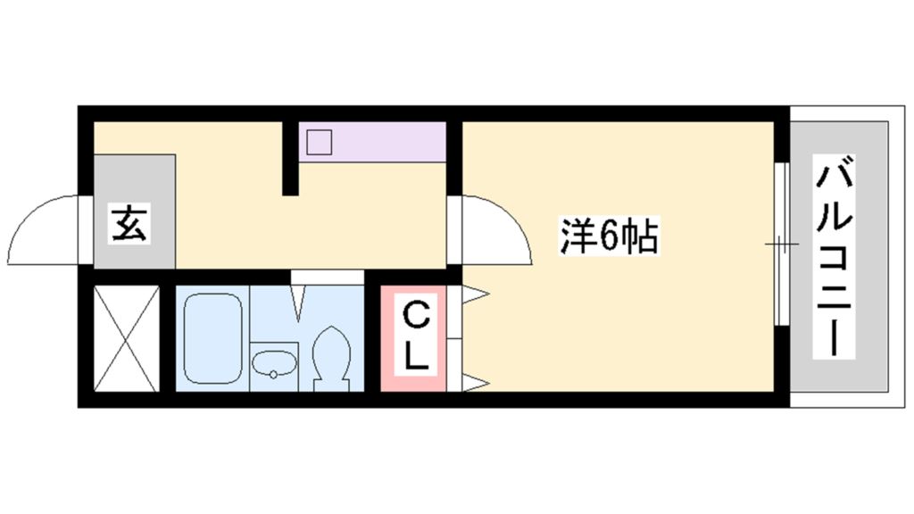 ハーベスト東加古川 間取り図