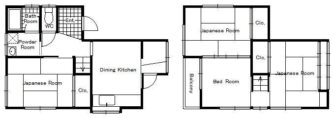 長砂　貸家（M様邸） 間取り図
