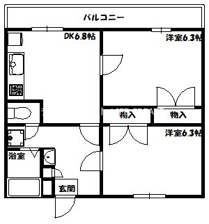 向日葵壱番館 間取り図